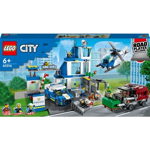 LEGO City 60316 Polis Merkezi (668 Parça) - Resim 3