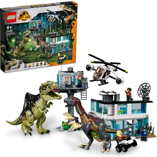 LEGO Jurassic World 76949 Giganotosaurus ve Therizinosaurus Saldırısı (658 Parça)