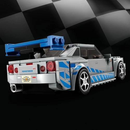 LEGO Speed Champions 76917 Daha Hızlı Daha Öfkeli Nissan Skyline GT-R(R34) (319 Parça) - 10