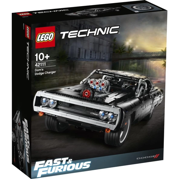 LEGO Technic 42111 Dom'un Dodge Charger'ı (1077 Parça) - Resim 3