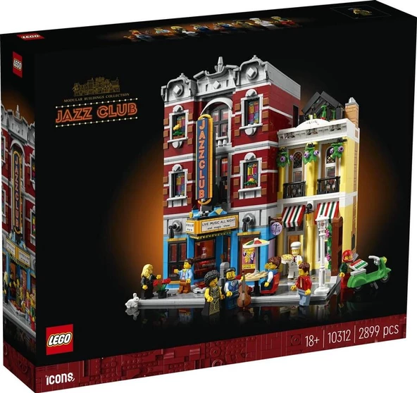 LEGO Icons 10312 Caz Kulübü (2899 Parça)