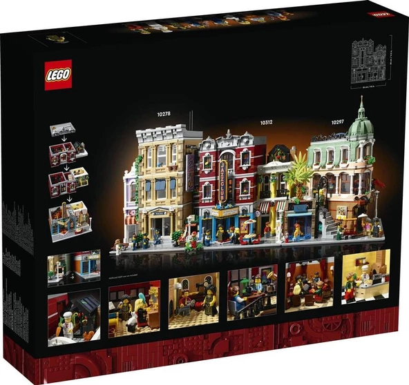 LEGO Icons 10312 Caz Kulübü (2899 Parça) - 4