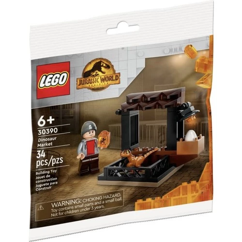 LEGO Jurassic World 30390 Dinosaur Market Polybag (34 Parça) ürün görseli 1