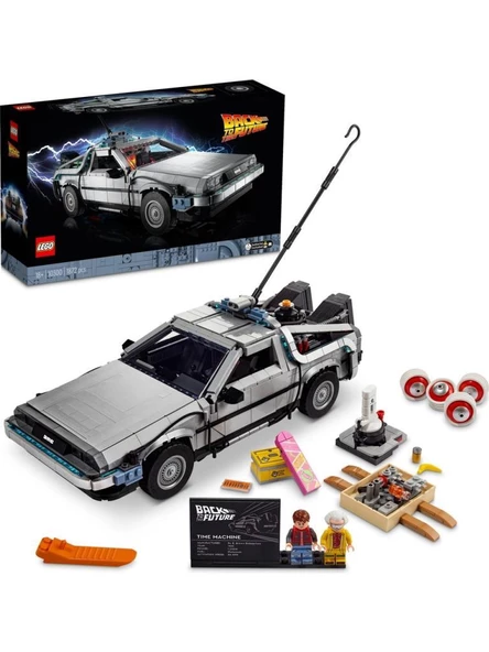 LEGO Icons 10300 Geleceğe Dönüş Zaman Makinesi (1868 Parça) ürün görseli 1