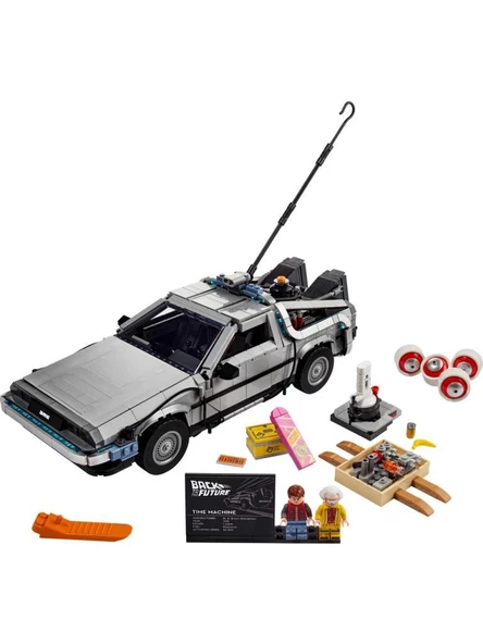 LEGO Icons 10300 Geleceğe Dönüş Zaman Makinesi (1868 Parça) - Resim 2