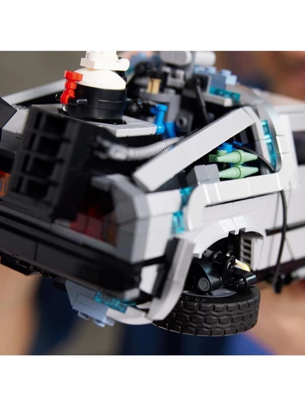 LEGO Icons 10300 Geleceğe Dönüş Zaman Makinesi (1868 Parça) - Resim 7