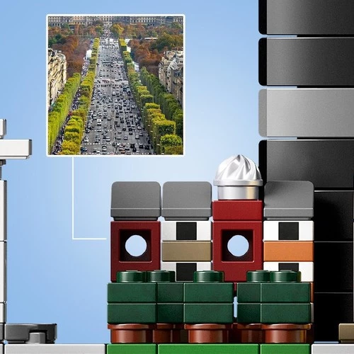 LEGO Architecture 21044 Paris (649 Parça) - 7