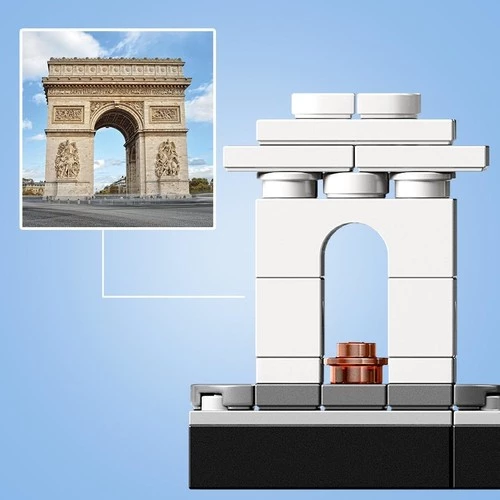 LEGO Architecture 21044 Paris (649 Parça) - 5