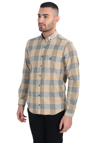 Cengiz İnler Oduncu Erkek Gömlek - Resim 6