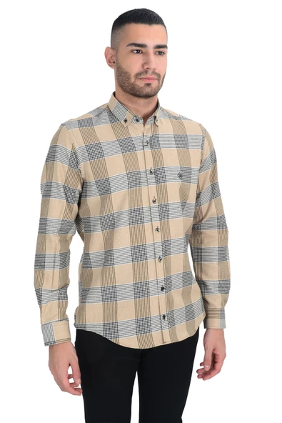 Cengiz İnler Oduncu Erkek Gömlek - Resim 4