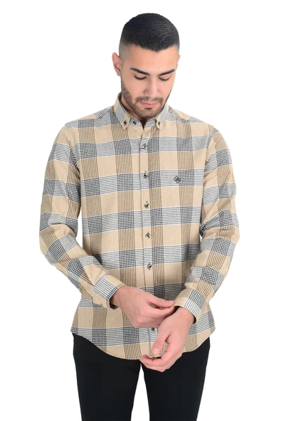 Cengiz İnler Oduncu Erkek Gömlek - Resim 7