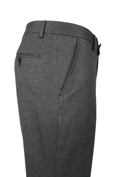 Cengiz İnler Flanel Pamuklu Regular Fit Erkek Kumaş Pantolon - 5