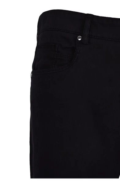 Cengiz İnler Yan Fermuarlı Dik Çizgili Slim Fit Erkek Kanvas Pantolon - 2