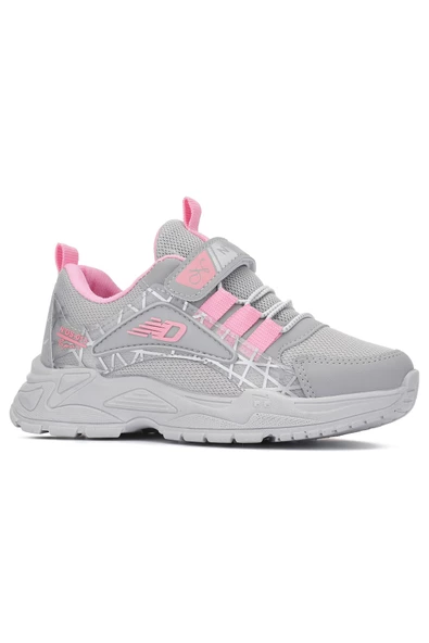 Günlük Kız - Erkek Çocuk Sneaker Nefes Alabilen Lastik Bağcıklı Cırtlı Hafif Esnek Ayakkabı 0013 - 5
