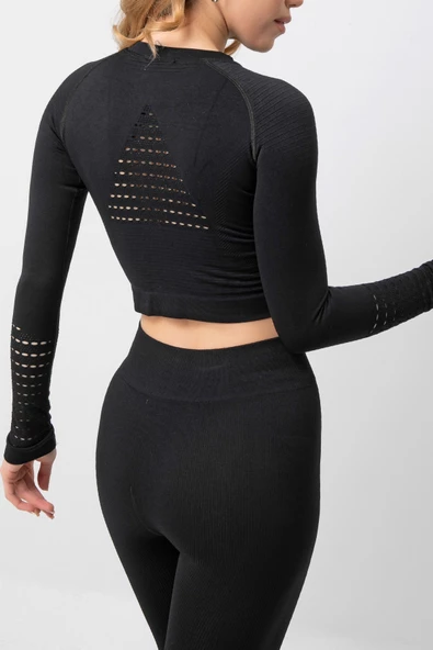 DoReMi Seamless Uzun Kollu Spor Tişört - 8