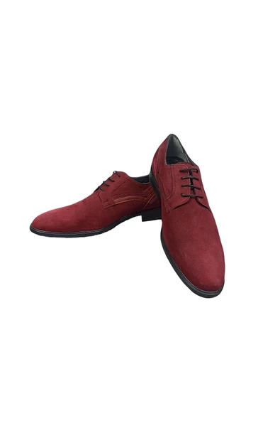 Cengiz İnler Bağcıklı Düz Süet Klasik Erkek Ayakkabı - 4