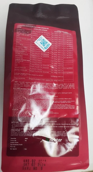Solunec 20-20-20 + Me Damla Sulama ve Yaprak Gübresi 1 Kg - 2