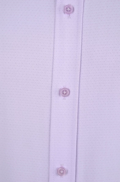 Cengiz İnler Standart Yaka Baklava İçi Kare Desen Slim Fit Erkek Pamuk Gömlek - 5