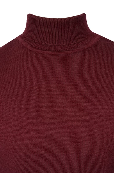 Cengiz İnler Tam Balıkçı Düz Slim Fit Erkek Triko