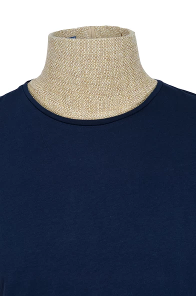 Cengiz İnler Sıfır Yaka Düz Slim Erkek T-shirt