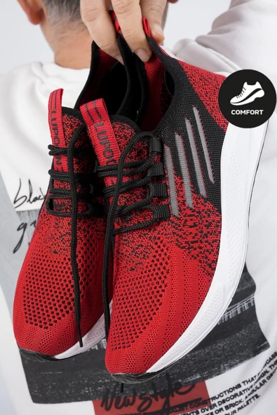 Muggo Ultraboost Unisex Ortopedik Günlük Garantili Yürüyüş Koşu Sneaker Spor Ayakkabı - 4