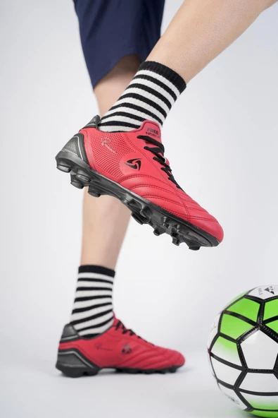 Muggo Pascal Unisex Garantili Krampon Halı Saha Futbol Spor Ayakkabı - 4