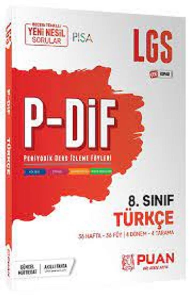 8. Sınıf Lgs Türkçe Pdif Çek Kopar Konu Anlatım Föyleri Puan Yayı (553873346)