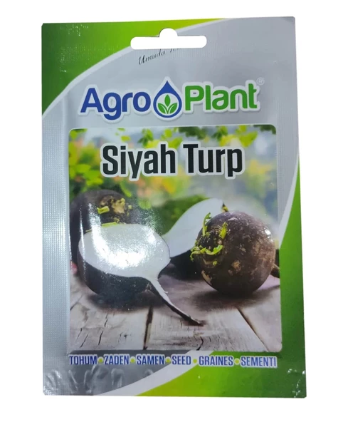 Agroplant Siyah Turp Tohumu 25gr Paket