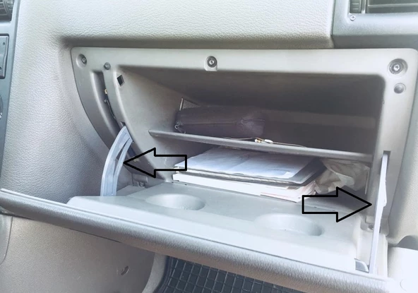 Opel Astra G Torpido Ayağı Takım Gri Renk - Resim 2