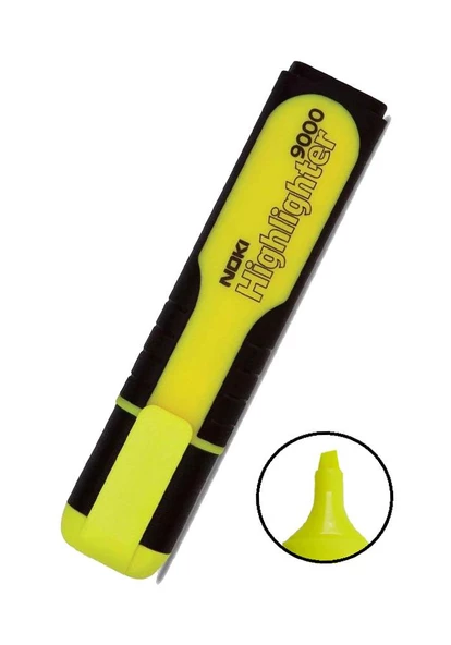 Fosforlu Kalem Hıghlıghter Renk Seçenekli 1 Adet Noki Fosforlu İşaret Kalemi 5 mm 1 Adet - 3