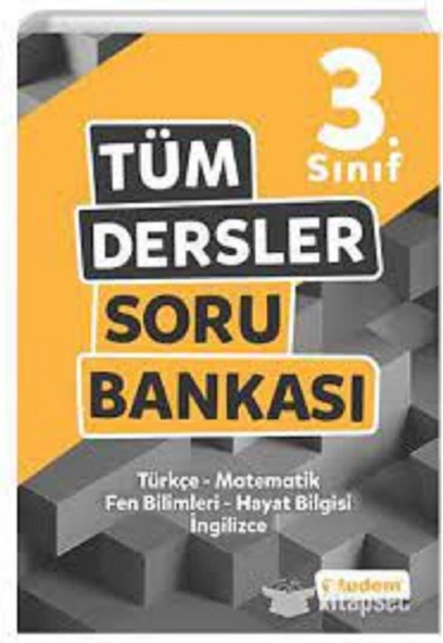 3.Sınıf Tüm Dersler Soru Bankası Tudem Yayınları