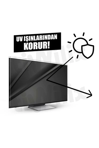 TİWİLİX   SONY 43XF7596 Tv Ekran Koruyucu / Ekran Koruma Paneli - Resim 6