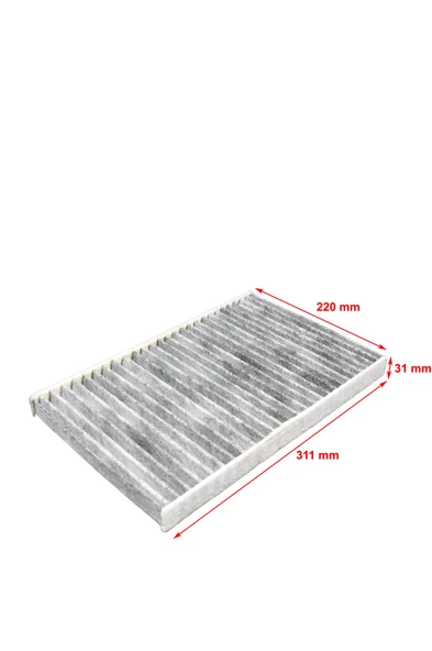 Audi Q5 2017 ve Sonrası Karbonlu Polen Filtresi - Resim 2