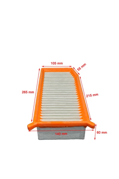 Dacia Duster 1.0-1.2-1.3-1.6 SCE 2013 ve Sonrası Hava Filtresi - Resim 2