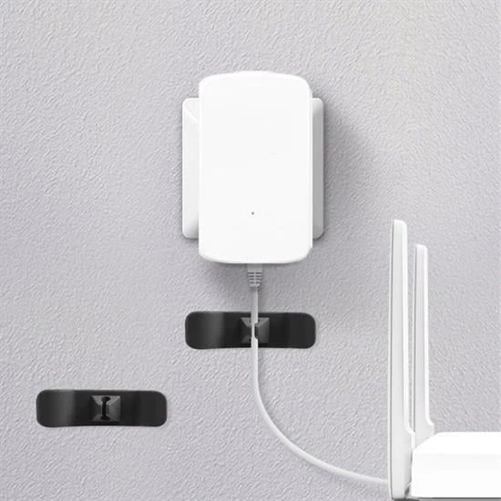 Buffer 6'lı Pratik Kablo Toparlayıcı Yapışkanlı Klips Mutfak Air Fryer Kettle Kahve Tost Makinası - 5