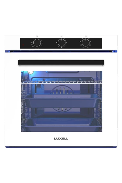 Luxell 88 Litre Süper Kristal Beyaz Ankastre Set New Series - 2