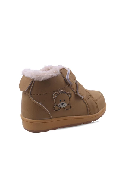Papuç Sepeti 2589 Unisex Çocuk İçi Yünlü Termo Taban Kar Botu - 7