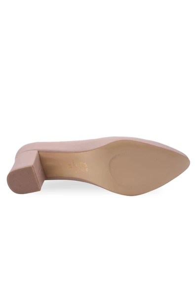 Ceylan CV100 Kadın Günlük 6 cm Topuklu Cilt Ayakkabı - 10
