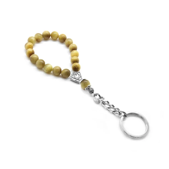 Özel Tasarımlı Kaplangözü Doğaltaş Anahtarlık - 4