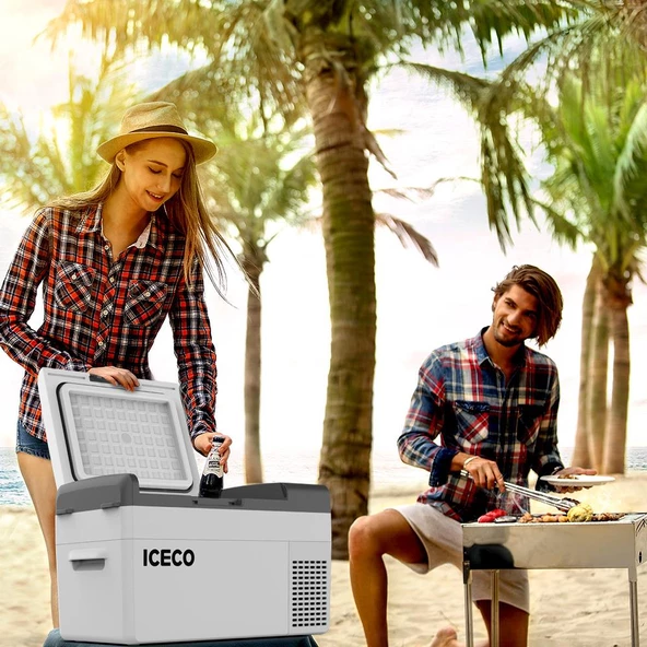 ICECO MCD20S 12/24Volt 20 Litre Kompresörlü Oto Buzdolabı/Dondurucu - 10