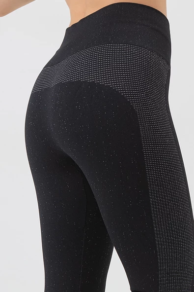 GIGOTTO Kadın Seamless Yüksek Bel Spor Tayt-006 - 3