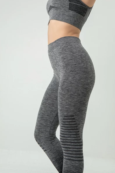 GIGOTTO Kadın Seamless Normal Bel Rahat Tayt - 8