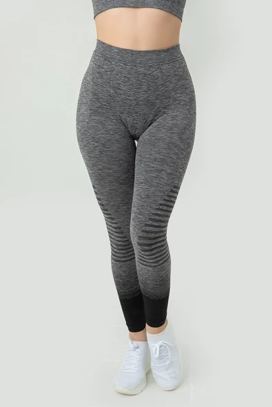 GIGOTTO Kadın Seamless Normal Bel Rahat Tayt - 5