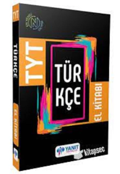 Yanıt Yayınları Tyt Türkçe El  Kitabı