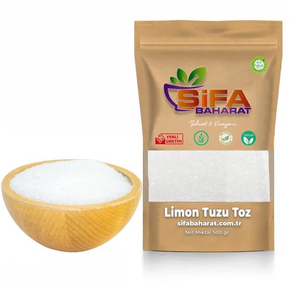 Şifa Baharat Limon Tuzu Toz 500 gr