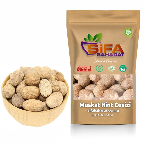 Şifa Baharat Hint Cevizi (Muskat) 250 gr