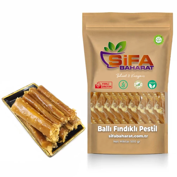 Şifa Baharat Ballı Fındıklı Pestil Tatlısı 500 gr