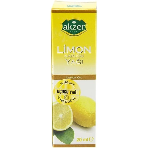Akzer Limon Kabuğu Yağı 20 Ml