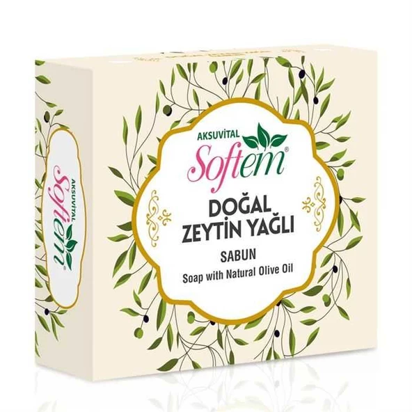 Aksu Vital Softem Doğal Zeytin Yağlı  Sabun 130 Gr