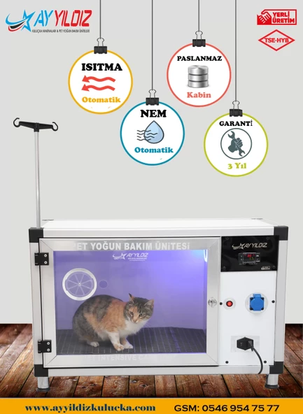 Pet Yoğun Bakım Ünitesi Orta Boy - 2